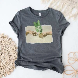 Camicia La Creazione Delle Piante, Giardinaggio - Foto 1 di 20
