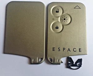 COQUE BOITIER POUR CARTE RENAULT LAGUNA II ESPACE4 VELSATIS PHASE 2 * 3 BOUTONS - Foto 1 di 2