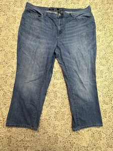 a.n.a Boyfriend Womens Jeans Designer Blue Sz. 22W Ladies Casual Cute Pants - Picture 1 of 7