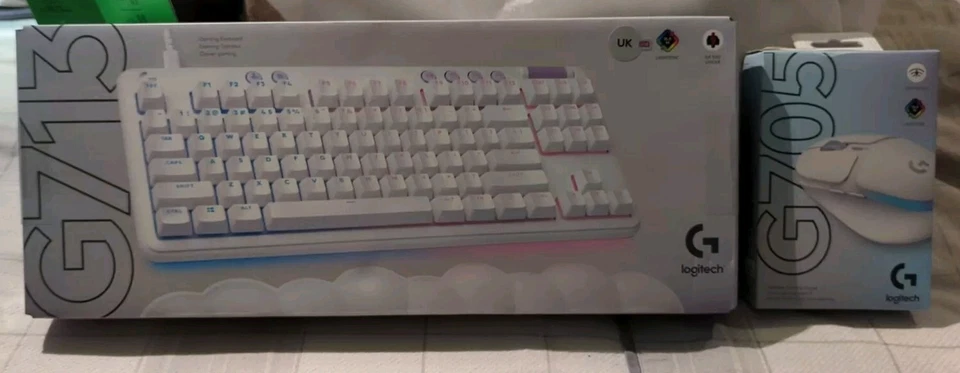 Logitech G713 Keyboard & G705 Mouse - Gaming Bundle - Image 1 of 1