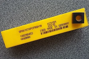 ¡VENTA! 10 x PLACAS DE CORTE GIRATORIAS KENNAMETAL SPHX 15T6PCFRGN1W KC915M - Imagen 1 de 2