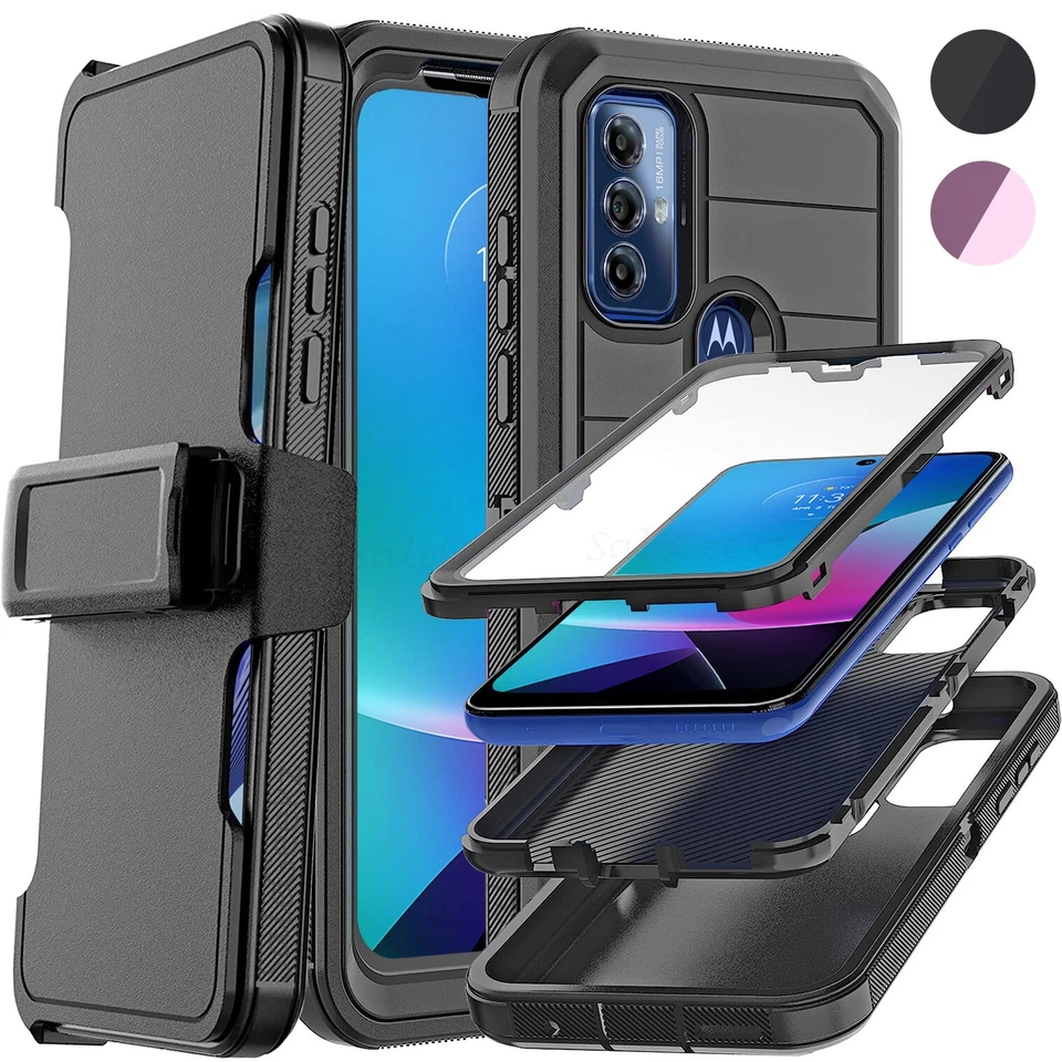 Motorola Moto G Pure G Play 2023 G Power 2022 Phone Case Cover Screen Protector - Image 1 of 4