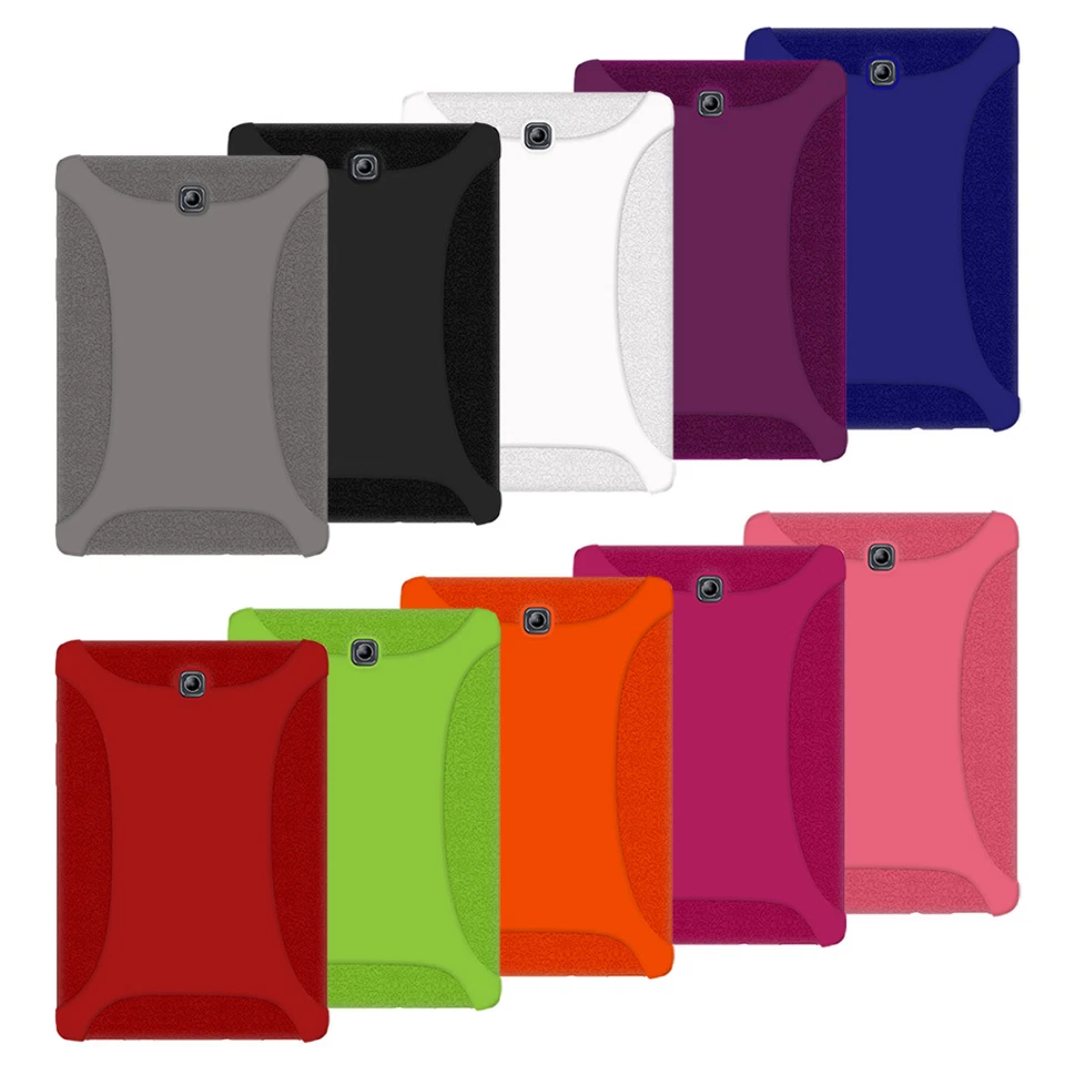 AMZER SILICONE SKIN FIT JELLY CASE COVER FOR SAMSUNG GALAXY TAB S2 8.0 SM-T710 - Image 1 of 1