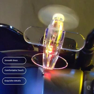 Bicycle car parts device wind powered self luminous small aircraft 6V - Image 1 of 4