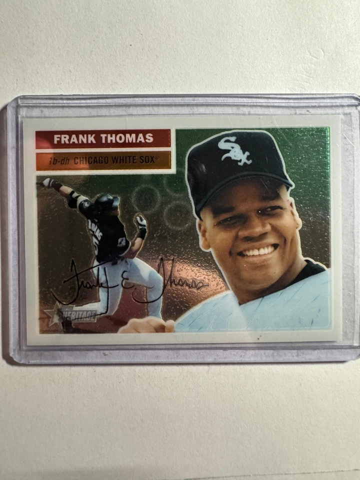 K247,924 - 2005 Topps Heritage Chrome #THC30 Frank Thomas #/1956 - Image 1 of 1