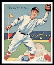 1985 1934-36 Chicle Diamond Stars Reprints  4 Buddy Myer  Washington Senators