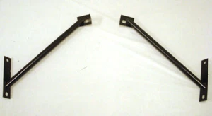 1964 1965 1966 Ford Mustang Front Bumper Outer Bracket LH + RH - Picture 1 of 1