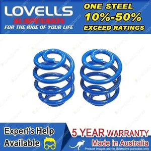 Lovells Rear Sport Low Coil Springs for Ford Falcon BA BF 1 2 FG Sedan 6Cyl V8 - Picture 1 of 2