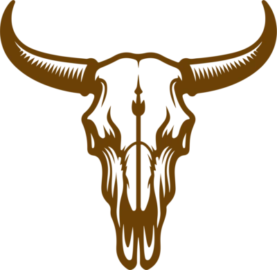 Cow Skull Car Window Decal SUV Truck  RV Tablet Laptop any Flat Surface - Image 1 of 4