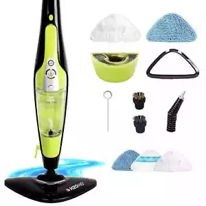 Fregona de vapor H2O HD 5 en 1 vapor de mano fregona limpiadora de pisos de superficie dura - Imagen 1 de 24