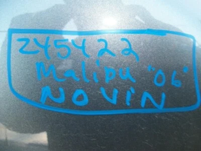 Medidor de velocímetro usado se adapta a: Chevrolet Malibu Cluster 2006 VIN N 4º dígito clase Foto 1 de 4