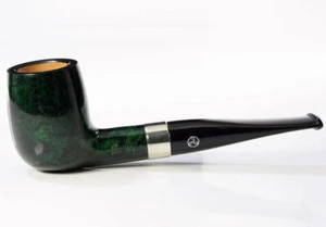 Rattrays Pipe Lowland 37 Green / 140 mm / Height 45 mm / Bore 22 mm / 9 mm - Picture 1 of 4