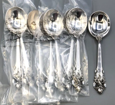 Grande Barroco - Wallace Conjunto de 8 Gumbo/Sopa Redonda Grande 6,75" - Imagem 1 de 4