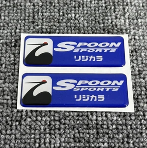 JDM Spoon Sports Decal For Honda Civic Typer Accord Integra DC2 DC5 CL7 CL9 Euro - Picture 1 of 4