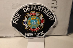 feuerwehr patch ANSICHT ROYAL FIRE DEPARTMENT BRITISH COLUMBIA KANADA - Bild 1 von 1