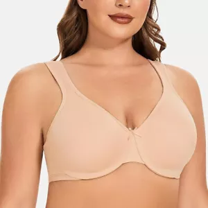 NWT SIZE 42F 42 F MELENECA s Minimizer Seamless Unlined Comfortable Plus BRA - Picture 1 of 6
