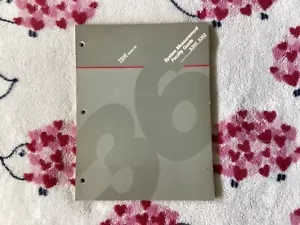 IBM SYSTEM/36 SYSTEM MEASUREMENT FACILITY GUIDE 5360, 5362 4th EDITION JAN 1986 - Picture 1 of 4