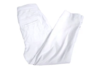 Slim Sation White Capri Sz 6 Womans Control Waist Stretch 28X23 Pull On - Picture 1 of 5