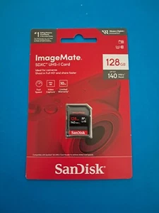 NEW - SanDisk 128GB ImageMate SDXC UHS-1 Memory Card (SDSDUN4-128G-AW6KN) - Picture 1 of 1