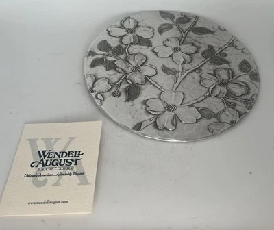 "Caja original Wendell August Forge Trivet Dogwood 7"" con respaldo de corcho" Foto 1 de 4