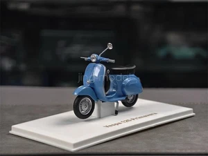 Norev 1/18 Scale For Vespa 125 Primavera Blue Motorcycle Diecast Model Toy - Picture 1 of 6
