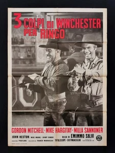 3 WINCHESTER SCHÜSSE FÜR RING Plakat Poster Gordon Mitchell Western 157 - Bild 1 von 1