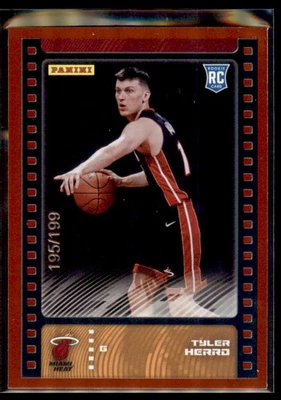 Tyler Herro 2019-20 Panini Stickers Cards Red Foil RC /199 #91 Miami Heat - Image 1 of 2