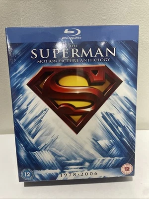 SEALED NEW SUPERMAN 1978-2006 ANTHOLOGY 8 X DISC SET 20 X HOURS BLU-RAY 7 X MOVI - Image 1 of 4