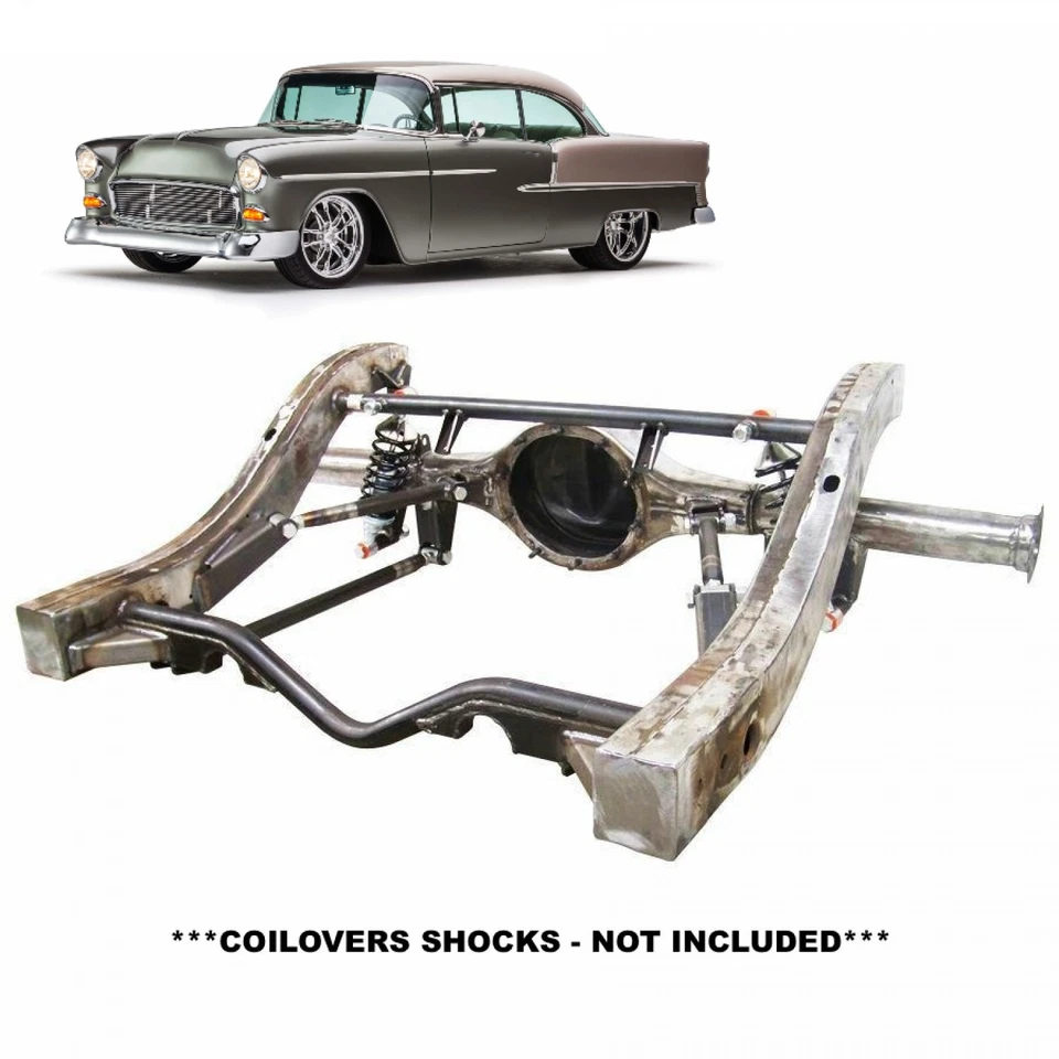 1955-57 Chevy Bel Air Triangulated 4-Link Suspension Kit w/o Coil-over Shocks GM - Image 1 of 4