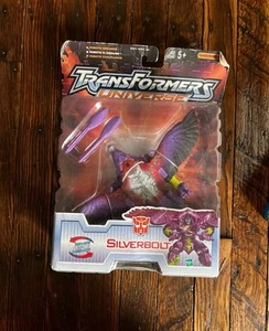 Transformers Universe SILVERBOLT Beast Wars Purple Wolf Eagle Hasbro 2003 NEW - Picture 1 of 5