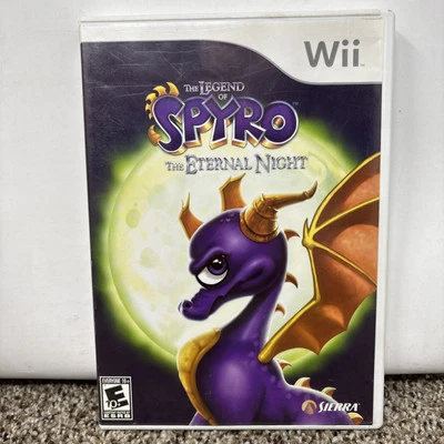Legend of Spyro: The Eternal Night (Nintendo Wii, 2007) Sin manual probado funcionando Foto 1 de 4