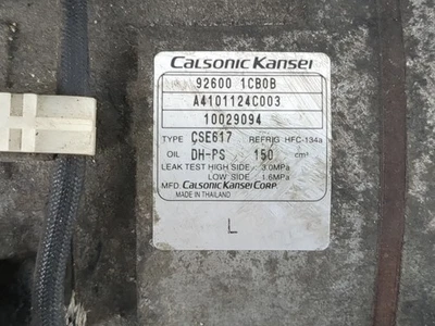 2009-2012 Infiniti Ex35 Air Conditioning A/c Ac Compressor Oem ZT8RT - Image 1 of 4