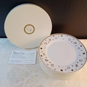 Pampered Chef Celebration Plates Dessert 8” Set of 4 1996 Retired Original Box - Picture 1 of 3