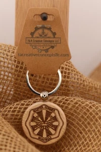 Laser Engraved "Master Gunner" Keychain **Both Sides Engraved** - Picture 1 of 4