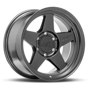 Mickey Thompson Open 5 Satin Black 17x9 6x135 -12mm (226100387) - Picture 1 of 3