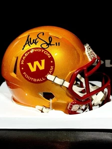 Alex Smith Signed Mini Helmet Flash Washington Commanders Beckett Certified - Picture 1 of 2