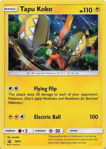 Pokemon - Tapu Koko #SM31 - SM Promos Holo - Picture 1 of 2