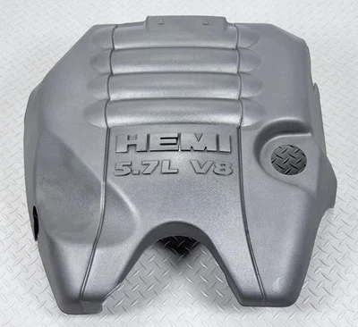 ✅ 09-24 RAM 1500 Classic 2500 3500 OEM CUBIERTA MOTOR/MOTOR "HEMI 5.7L V8" Mopar Foto 1 de 4