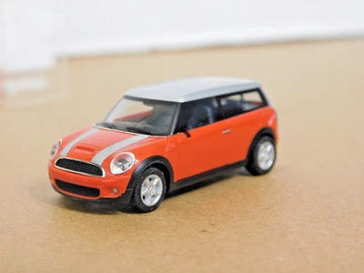 Herpa 023825  1/87 Mini Clubman  Orange/Silver  NIB - Image 1 of 4
