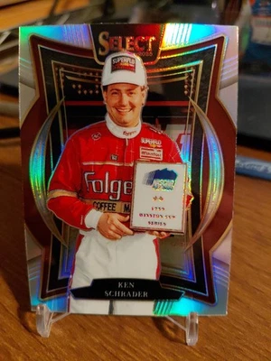 2025 Select Racing Ken Schrader Grandstand Silver Prizm Parallel SP  - Image 1 of 2