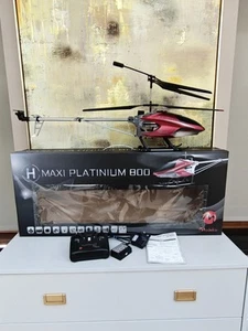 Modelco Maxi Platinum 800 RC Helicopter - PARTIALLY Working Boxed - Picture 1 of 24