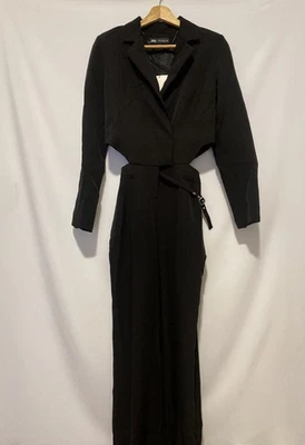 ZARA SCHWARZER OVERALL – XS - Bild 1 von 3