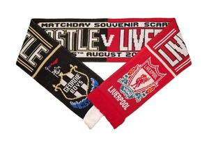 Newcastle United v Liverpool 25/08/2025 Match Scarf / Football Memorabilia - Picture 1 of 7