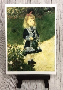 Postal de una niña con una regadera de Auguste Renoir Galería Nacional de Arte - Imagen 1 de 4