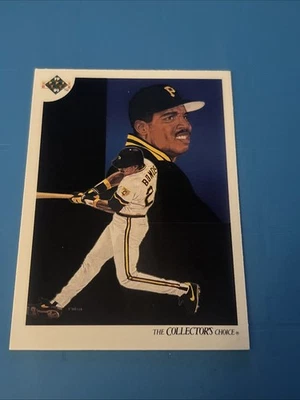 Barry Bonds 1991 Upper Deck Checklist #94 Pittsburgh Pirates - Image 1 of 2