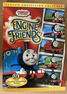 THOMAS & FRIENDS ENGINE FRIENDS 2-DISC DVD SET CLASSIC COLLECTION NEW SLIP COVER - Image 1 of 4
