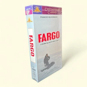 Fargo VHS New Sealed Frances McDormand Coen Brothers Contemporary Classics 1996 - Picture 1 of 7
