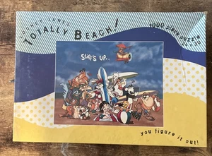 Rare 1993 NEW Looney Tunes Totally Beach! 1000 Piece Puzzle - Picture 1 of 4