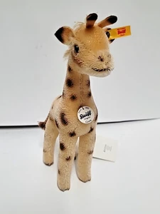 Steiff Giraffa in piedi 11" peluche peluche mohair e cotone anni 60 - Foto 1 di 11