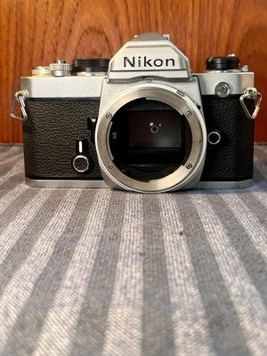 Nikon FM 35mm Film Camera Body Only, Tested Working - Please read description - Image 1 of 4